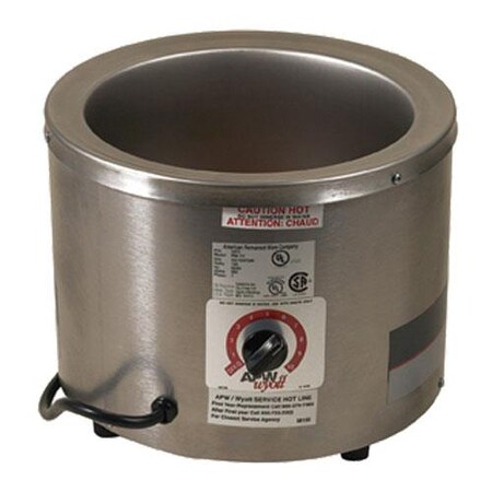 Apw Wyott 120V 7 Qt Round Countertop Food Warmer RW1V